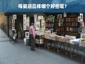 母婴店品牌哪个好些呢？
