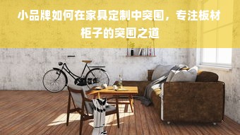 小品牌如何在家具定制中突围，专注板材柜子的突围之道