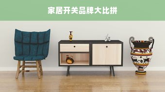 家居开关品牌大比拼