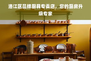 洛江区品牌厨具专卖店，您的厨房升级专家