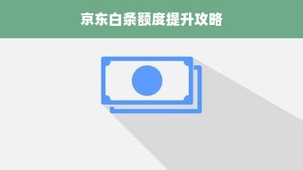 京东白条额度提升攻略