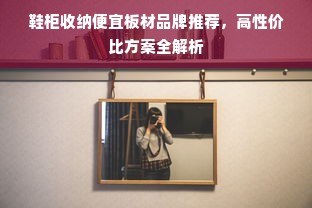鞋柜收纳便宜板材品牌推荐，高性价比方案全解析