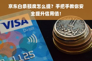 京东白条额度怎么提？手把手教你安全提升信用值！