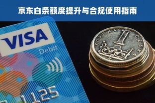 京东白条额度提升与合规使用指南