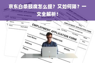 京东白条额度怎么提？又如何降？一文全解析！