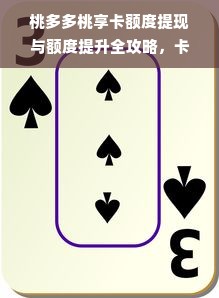 桃多多桃享卡额度提现与额度提升全攻略，卡友必看！