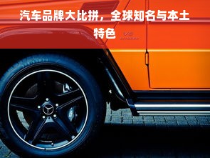 汽车品牌大比拼，全球知名与本土特色
