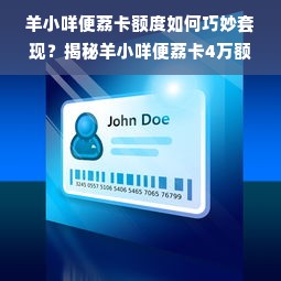 羊小咩便荔卡额度如何巧妙套现？揭秘羊小咩便荔卡4万额度背后的真相！