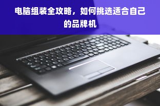 电脑组装全攻略，如何挑选适合自己的品牌机