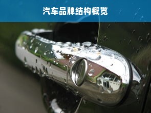 汽车品牌结构概览