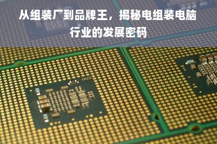 从组装厂到品牌王，揭秘电组装电脑行业的发展密码