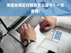 淘宝先用后付额度怎么提升？一文看懂！
