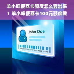 羊小咩便荔卡额度怎么套出来？羊小咩便荔卡100元额度截图教程