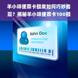 羊小咩便荔卡额度如何巧妙套现？揭秘羊小咩便荔卡100额度兑换的那些事儿