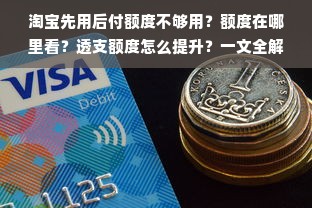 淘宝先用后付额度不够用？额度在哪里看？透支额度怎么提升？一文全解答！
