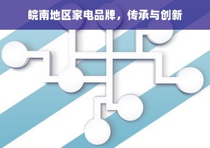 皖南地区家电品牌，传承与创新