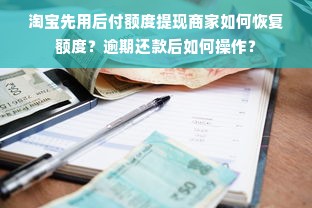 淘宝先用后付额度提现商家如何恢复额度？逾期还款后如何操作？