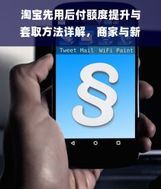 淘宝先用后付额度提升与套取方法详解，商家与新账户操作指南