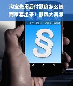 淘宝先用后付额度怎么被商家套出来？额度太高怎么办？一篇全攻略